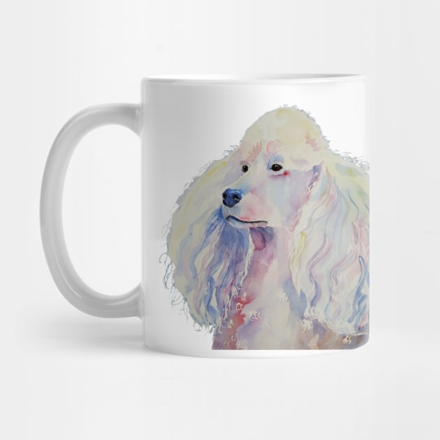 Poodle - standard - white by doggyshop